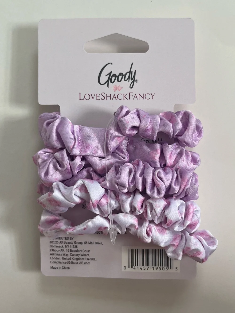 Goody x LoveShackFancy Satin Scrunchies